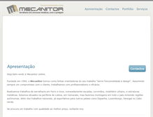 Tablet Screenshot of mecanitor.com